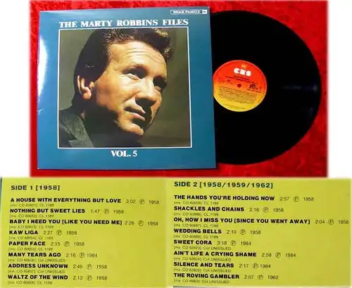 LP Marty Robbins Files Vol 5