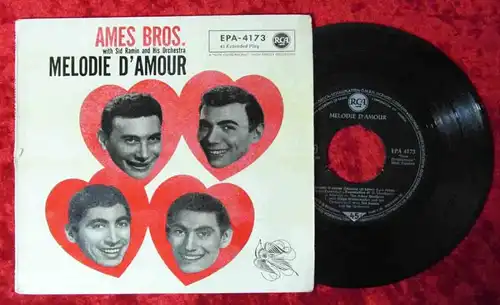 EP Ames Brothers: Melodie D´Amour (RCA EPA-4173) D
