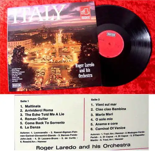 LP Roger Laredo: Italy (Phase 4)