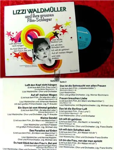 LP Lizzi Waldmller und ihre großen Filmschlager