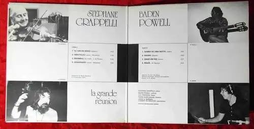 LP Stephane Grappelli & Baden Powell: La Grande Reunion (Festival FLD 634) F