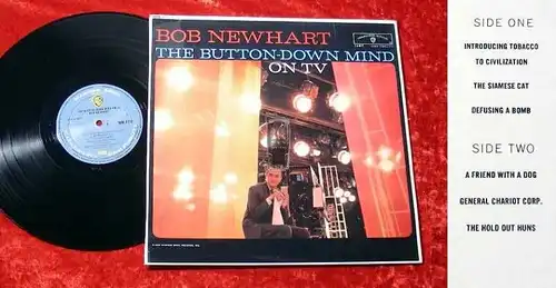 LP Bob Newhart: Behind the button-down mind on TV 1962