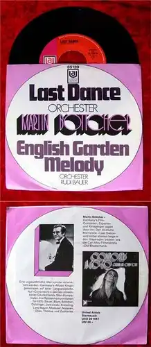 Single Martin Böttcher Last Dance English Garden Melody