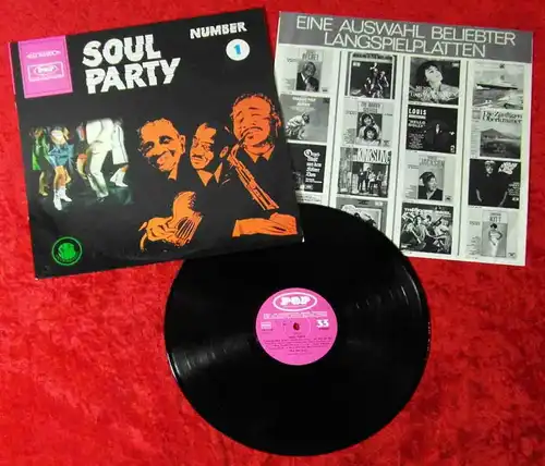 LP Sam & Dave: Soul Party 1  (Pop ZS 10138) D 1968