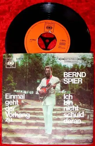 Single Bernd Spier: Einmal geht der Vorhang zu