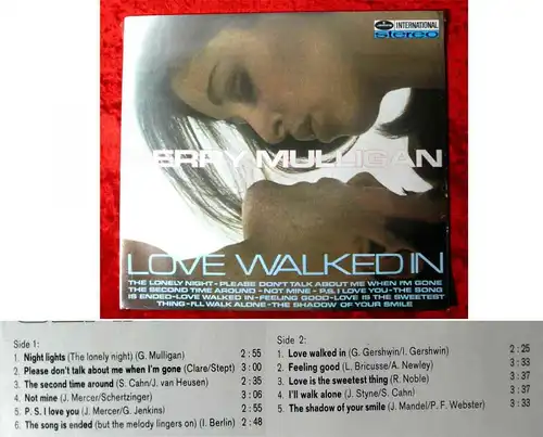 LP Gerry Mulligan: Love Walked In (Mercury 134 518 MFV) NL Still Sealed!