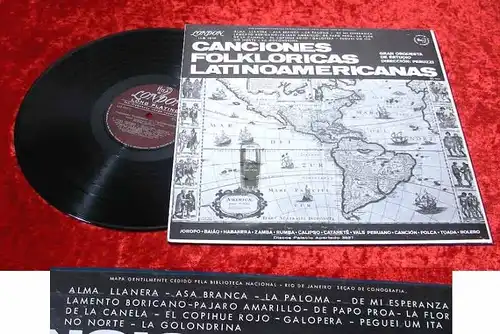 LP Canciones Folkloricas Latinomericanas