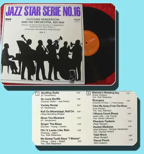 LP Fletcher Henderson: 1927 - 1934 Jazz Star Serie 16