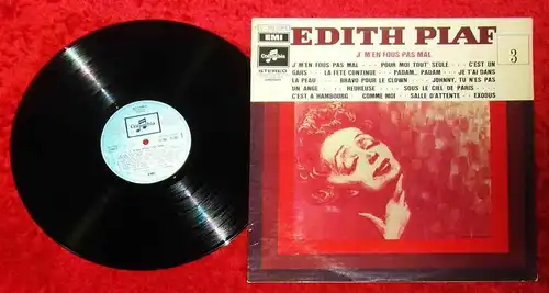 LP Edith Piaf: J´M`En Fous Pas Mal Vol. 3 (EMI 1C 062-15 303) F