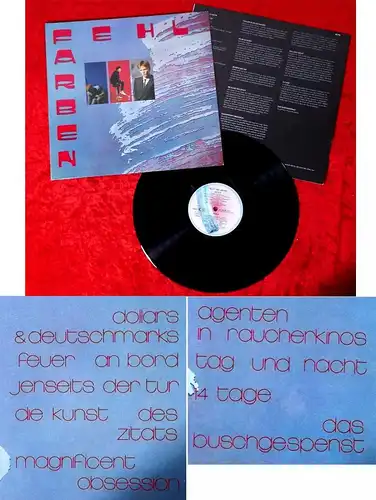 LP Fehlfarben: Glut und Asche (EMI 1C 064-46 715) D 1983