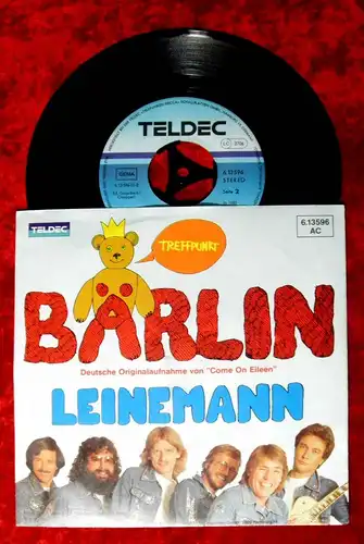Single Leinemann: Treffpunkt Bärlin (Come on Eileen) (Teldec 613 596 AC) D 1982