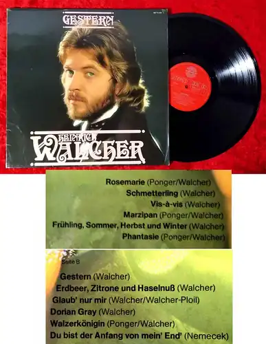 LP Heinrich Walcher: Gestern (Amadeo MLP 15 532) D