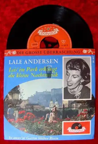 Single Lale Andersen: Leis im Park erklingt die kleine