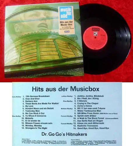 LP Dr. Go Go´s Hitmakers: Hits aus der Musicbox