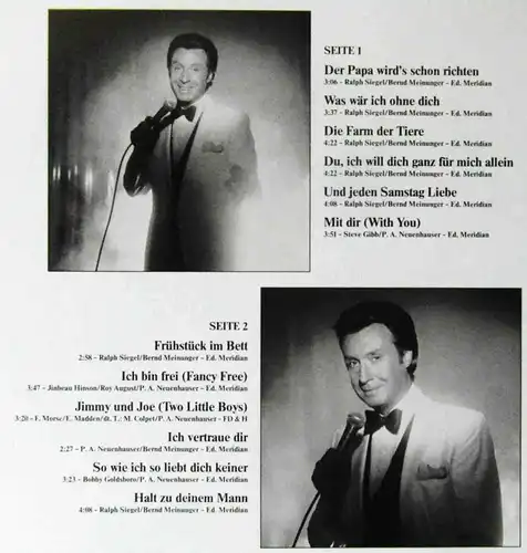 LP Peter Alexander: Für Dich (Ariola 204 199-365) D 1982