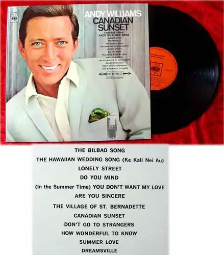 LP Andy Williams Canadian Sunset