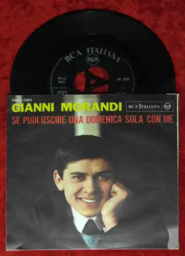 Single Gianni Morandi: In Ginocchio Da Te (RCA PM45-3263) Italy