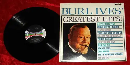 LP Burl Ives: Greatest Hits! (Coral COPS 1017) D 1970