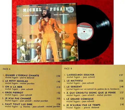 LP Michel Fugain (Musidisc 30 CV 1163) F