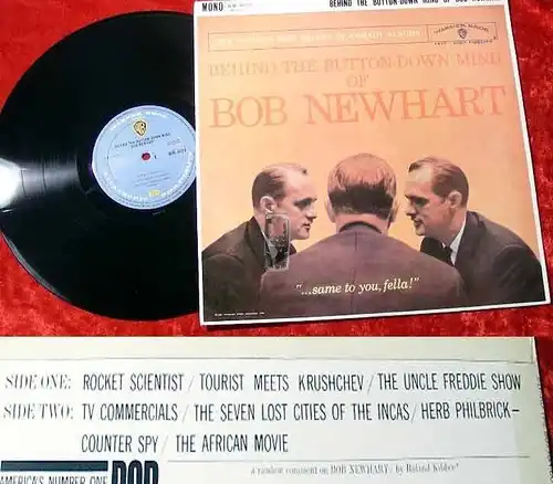 LP Bob Newhart: Behind the button-down mind Same to you