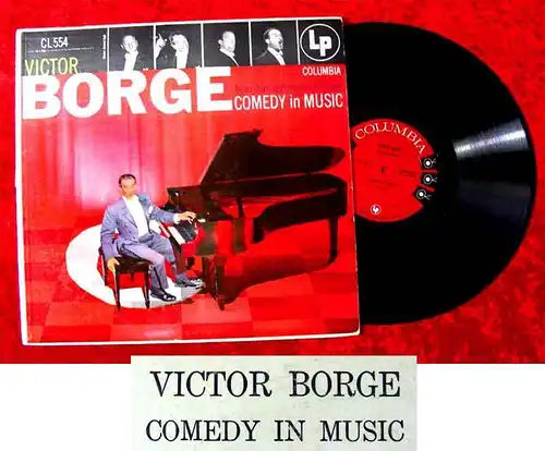 LP Victor Borge: Comedy in Music (Columbia CL 554) US