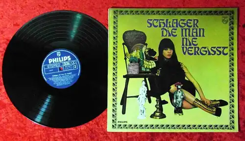 LP Schlager, die man nie vergißt (Philips 843 718 PY) D