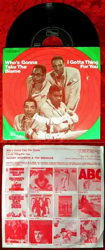 Single Smokey Robinson & The Miracles: Who´s Gonna Take The Blame (Tamla Motown)