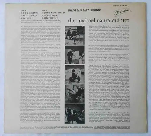 LP Michael Naura Quintet: European Jazz Sounds (Brunswick 267 912 Stereo) D 1963