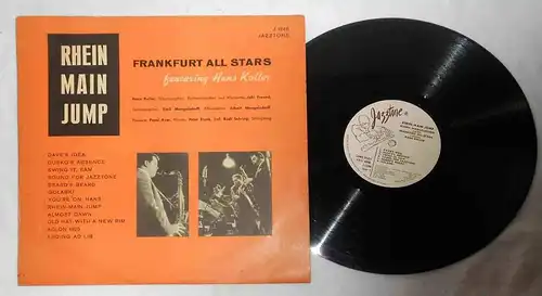 LP Frankfurt All Stars feat Hans Koller - Rhein Main Jump (Jazztone J-1246)
