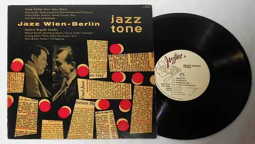 25cm LP Hans Koller New Jazz Stars: Jazz Wien - Berlin (Jazztone J 1038) 