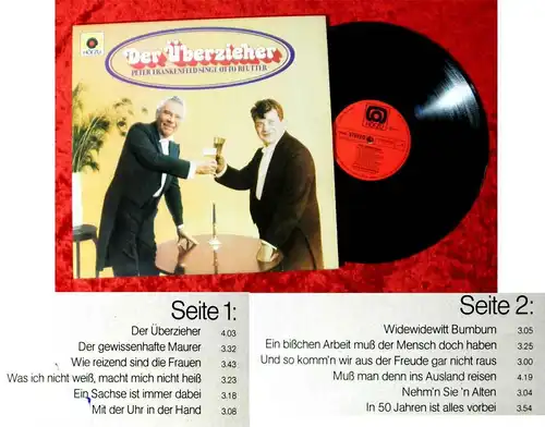 LP Peter Frankenfeld singt Otto Reutter - Der Überzieher (Hör Zu 1C 062-32 026)