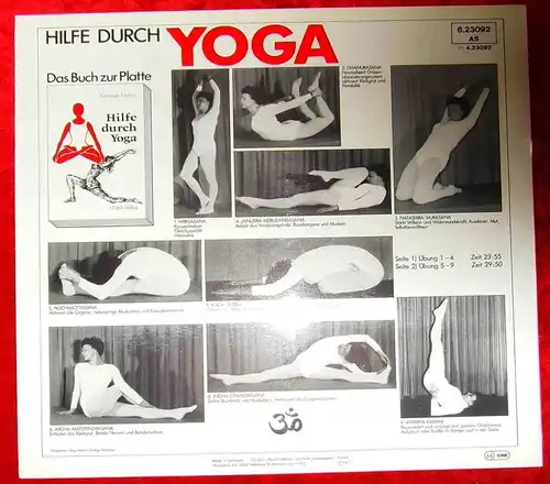 LP Gerlinde Fiedler: Hilfe durch Yoga (Telefunken 623092 AS) D 1977