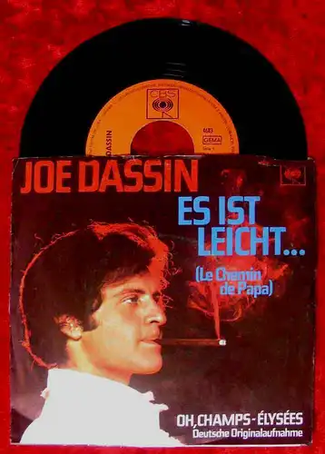 Single Joe Dassin: Oh Champs-Elysées (deutsche Version)