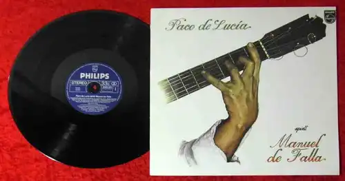 LP Paco De Lucia spielt Manuel de Falla (Philips 6328 245) D 1981