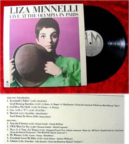 LP Liza Minnelli Live at the Olympia Paris