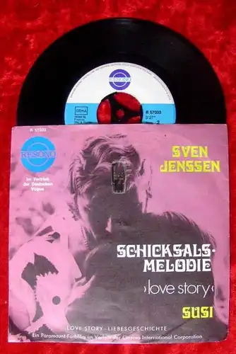 Single Sven Jenssen: Schicksalsmelodie (1972)