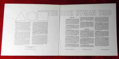 LP Dick Hyman And His Trio (Command 298 017) D 1961