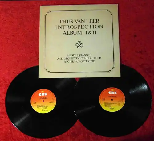 2LP Thijs van Leer: Introspection Album I & II (CBS 88 243) NL 1977