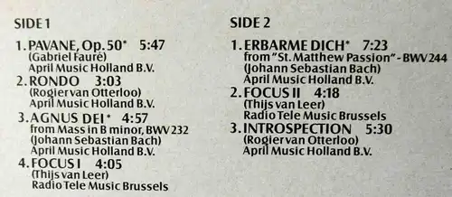 2LP Thijs van Leer: Introspection Album I & II (CBS 88 243) NL 1977