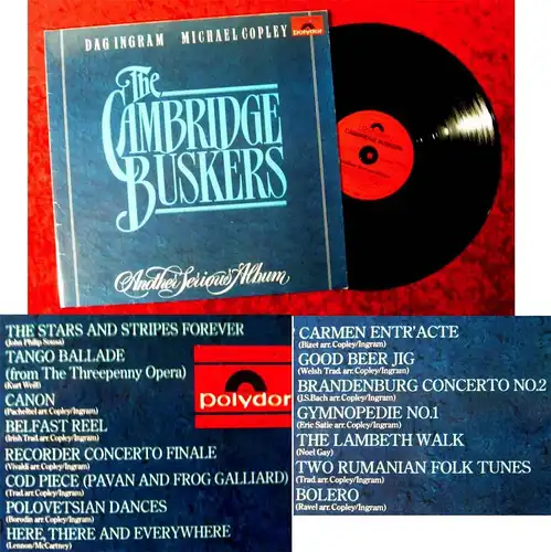 LP Cambridge Buskers: Another Serious Album (Polydor 2372 066) D 1981