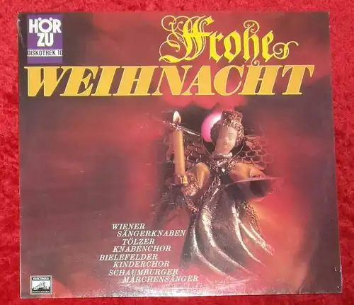 LP Frohe Weihnacht (Hör Zu SHZEL 89) Wiener Sängerknaben Tölzer Knabenchor