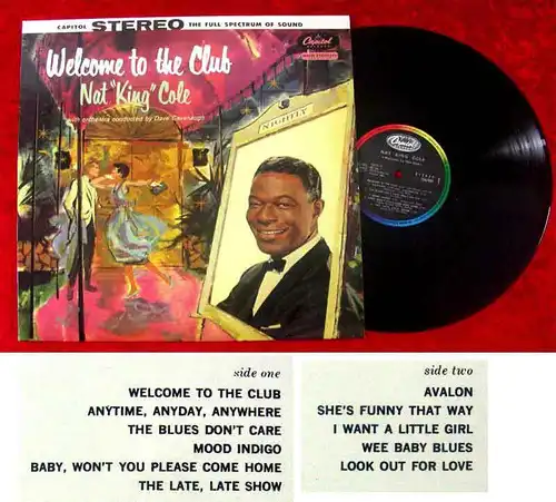 LP Nat King Cole: Welcome to the Club (Frankreich Re)
