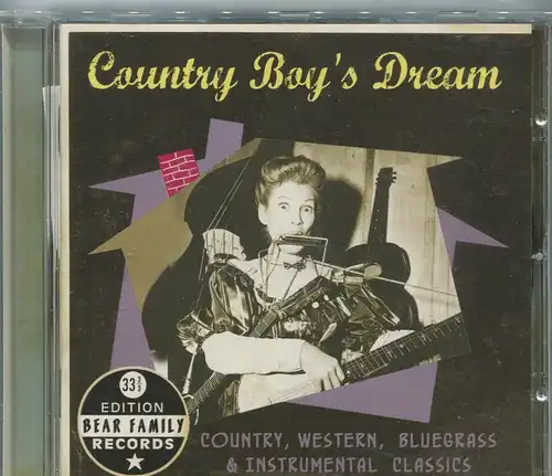CD Country Boy´s Dream (Bear Family) 2008