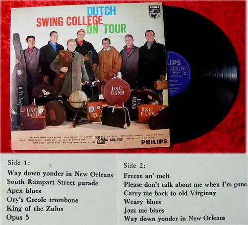 LP Dutch Swing College Band On Tour 1960