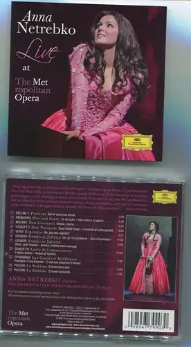 CD Anna Netrebko: Live At Metropolitan Opera (DGG 477 9903) EU 2007