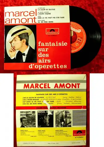 EP Marcel Amont: Fantasie sur des airs d´operettes (Polydor 27 110) F