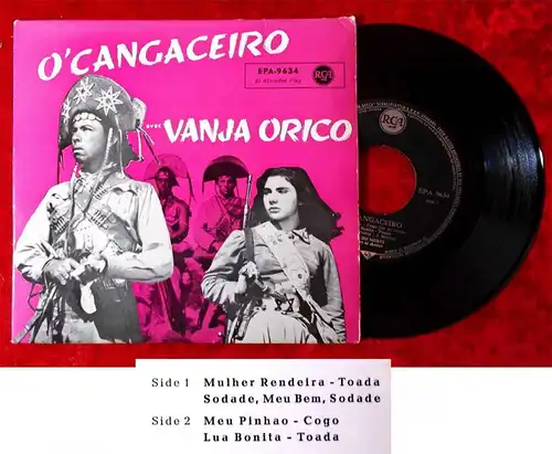 EP O Cangaceiro w/ Vanna Orico (RCA EPA-9634) D