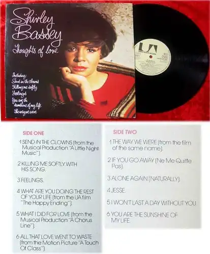 LP Shirley Bassey Thoughts of Love