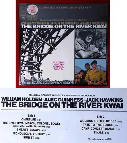 LP Brdige On The River Kwai  - Soundtrack - Mitch Miller (Columbia CS 9426) US