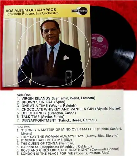 LP Edmundo Ros: Album of Calypsos (1969)